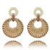 Copy of Trendy Exquisite Metal Dangle Drop Earrings for Women And Girl Fashionable Round And Long Earrings Female