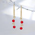 Copy of Trendy Exquisite Metal Dangle Drop Earrings for Women And Girl Fashionable Round And Long Earrings Female