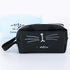 Creative Leather Black Large Capacity Pencil Pouch For Students Unique Colors Stationery Office Pencil Cases