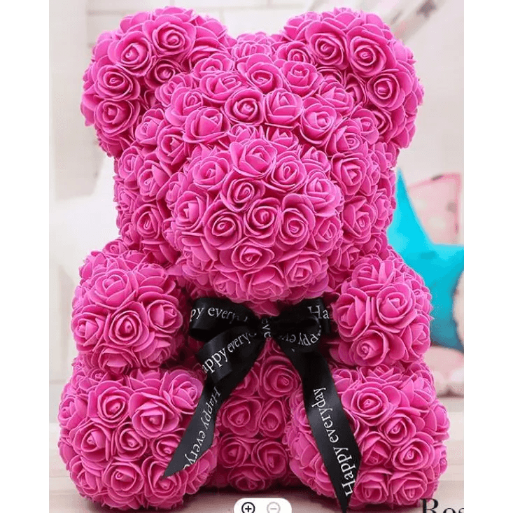 Cute artificial rose flower teddy bears gift box for home decor - Christmas Valentine's Day wedding day presents - ALLURELATION GIFTS - 580, anniversary gifts, Best Gift Item, Birthday gifts, Christmas Gifts, cute gifts, gifts, Gifts for girlfriends, gifts for girls, gifts for loved ones, Gifts for wife, gifts for women, Home decoration teddy bears, Rose Teddy Bear, Teddy Bear, Teddy Bear Gift, Thanksgiving gifts, Valentine Gifts, wedding gifts - Stevvex.com