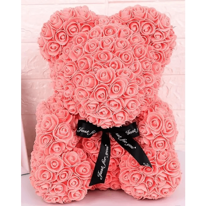 Cute artificial rose flower teddy bears gift box for home decor - Christmas Valentine's Day wedding day presents - ALLURELATION GIFTS - 580, anniversary gifts, Best Gift Item, Birthday gifts, Christmas Gifts, cute gifts, gifts, Gifts for girlfriends, gifts for girls, gifts for loved ones, Gifts for wife, gifts for women, Home decoration teddy bears, Rose Teddy Bear, Teddy Bear, Teddy Bear Gift, Thanksgiving gifts, Valentine Gifts, wedding gifts - Stevvex.com