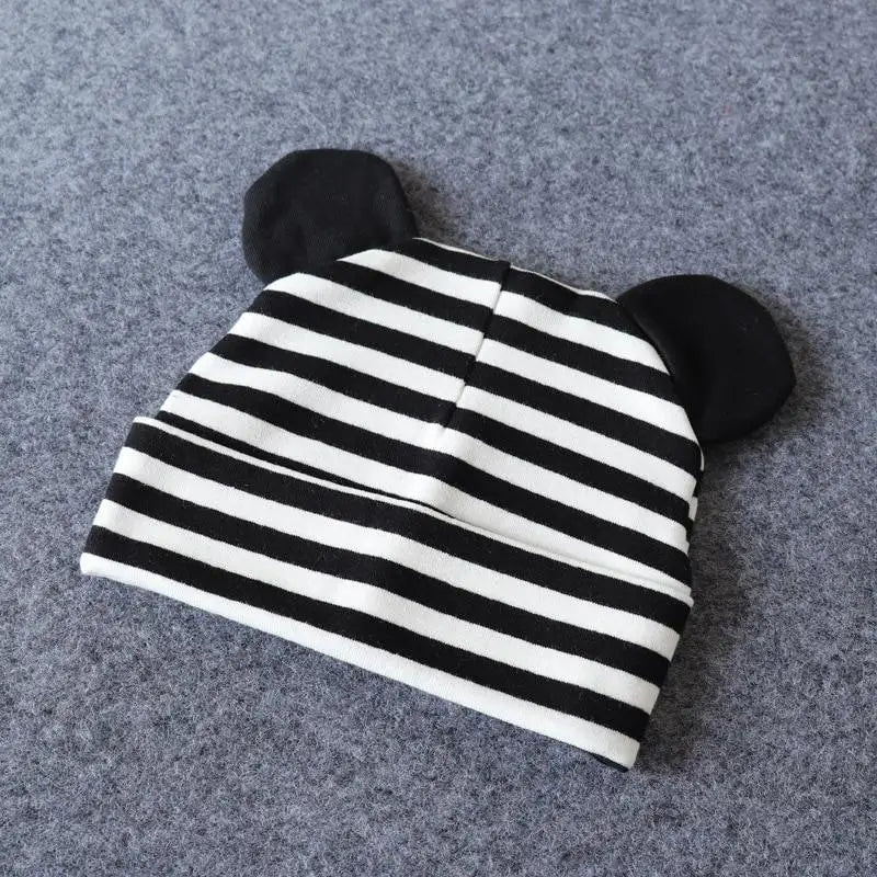 Cute Baby 0 - 12M Hat With Ears Casual Style Kids Autumn Winter Hat Classic Boys And Girls Beanie - 8 - STIL4557CJBNJ