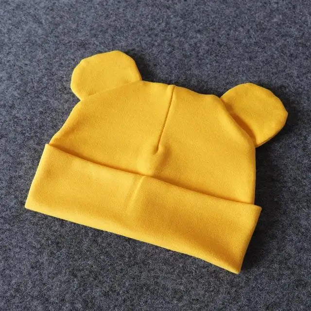 Cute Baby 0 - 12M Hat With Ears Casual Style Kids Autumn Winter Hat Classic Boys And Girls Beanie - 13 - STIL4557CJBNJ