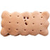 Cute Biscuit Shape Plush Pencil Bag Unique Soft School Classic Cookies Stylish Large Capacity Pouch Pencil Pouch