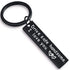 Cute Black Stainless Steel Charm Couple Drive Safe Keychain Gift for Boyfriend & Girlfriend - 2 black - ALU128GUREEA