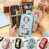 Cute Doll Pattern Pencil Case For Girls Colorful Pen Holder Case For Students Elegant Style School Accessories Pencil