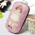 Cute Doll Pattern Pencil Case For Girls Colorful Pen Holder Case For Students Elegant Style School Accessories Pencil