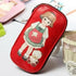 Cute Doll Pattern Pencil Case For Girls Colorful Pen Holder Case For Students Elegant Style School Accessories Pencil