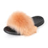 Cute Fluffy Ladies Indoor Warm Slippers Furry Luxury Flip Flops Women’s Fashion Flat Soft Flip Flops - STIL8478WOIEK