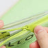 Cute Fruit Theme Pencil Case Unique Design Avocado Pattern Transparent Pencil Pouch School Pencil Bag For Students