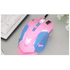 Cute Gaming USB Wired Mouse Girls Pink Computer Professional 2400 DPI Mouse Colorful Silent Mouse For PC - STIL8758YTRYJ