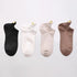 Cute Heart Design 4 Pairs Socks For Women Fashion Spring Cotton Modern Girls Casual Outdoor Socks For Women - 4