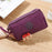 Cute Pink Leather Woman Wallet Fashion Stylish Zipper Mini Bag For Women Short Simple Wallets - 7 - STIL3569VBILU