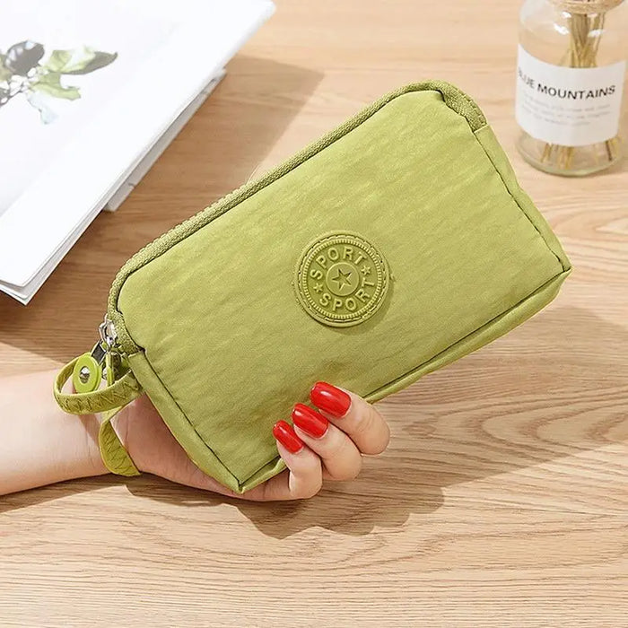 Cute Pink Leather Woman Wallet Fashion Stylish Zipper Mini Bag For Women Short Simple Wallets - 11 - STIL3569VBILU