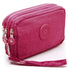 Cute Pink Leather Woman Wallet Fashion Stylish Zipper Mini Bag For Women Short Simple Wallets - STIL3569VBILU