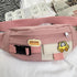 Cute Solid Color Fanny Pack For Girls Trendy Crossbody Chest Bag Belt Waist Packs Workout Traveling Dog Walking Casual