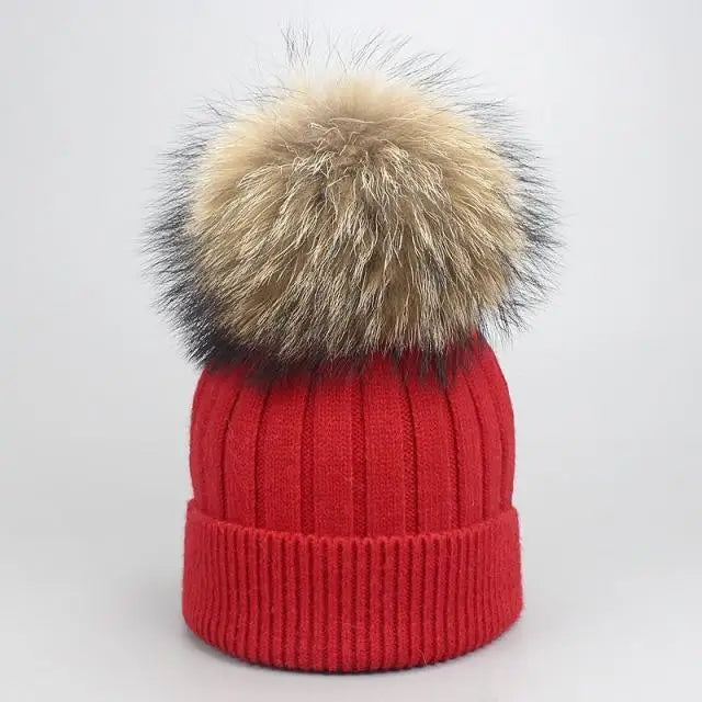 Cute Winter Warm Comfortable Cap Detachable Pom Pom Autumn Super Soft Fashionable Caps For Adults And Kids - STEVVEX Fashion - 706, autumn, autumn caps, beanies, beanies for autumn, caps, caps for autumn, caps for winter, classic caps, cute beanies, cute caps, fashion caps, fur beanies, fur caps, hats, pom pom caps, soft beanies, trendy caps, warm beanies, warm cap, warm hats, winter, winter beanies, winter caps, winter hats, wool caps - Stevvex.com