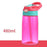 480ML Kids Water Cup Creative Safe Baby Feeding Cups With Straws Leakproof Water Bottles Outdoor Portable Children's Cups