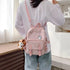 Dazzling Mini Backpack shoulder Bag for Teenage Girls And Women Multi - Function Ladies Small Bagpack - ALU61400BOA