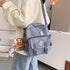 Dazzling Mini Backpack shoulder Bag for Teenage Girls And Women Multi - Function Ladies Small Bagpack - ALU61400BOA