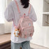 Dazzling Mini Backpack shoulder Bag for Teenage Girls And Women Multi - Function Ladies Small Bagpack - ALU61400BOA