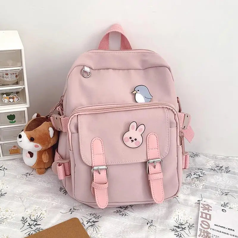 Dazzling Mini Backpack shoulder Bag for Teenage Girls And Women Multi - Function Ladies Small Bagpack - ALU61400BOA