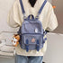 Dazzling Mini Backpack shoulder Bag for Teenage Girls And Women Multi - Function Ladies Small Bagpack - ALU61400BOA