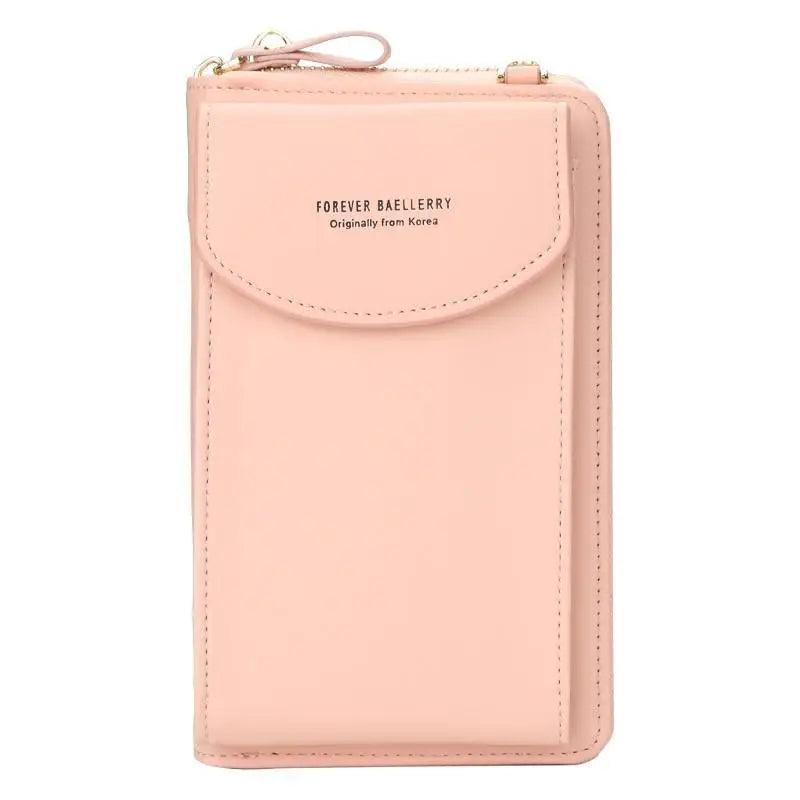 Dazzling Women Wallet Bags Big Card Holder Clutch Messenger Long Shoulder Straps - Trendy Designer Female Clutch Cross