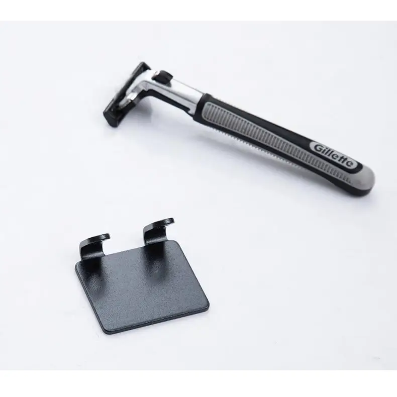 Decorative Hook 2 Pcs Punch Free Razor Holder Storage Hook Wall Men Shaving Shaver Shelf Bathroom Razor Rack Wall Bathroom Accessories - ALLURELATION - 2 Pcs Punch Free Razor Holder, 501, bathroom accessories, Bathroom Razor Rack, best selling razor holder, easy to install hook wall, luxury hook wall, Men Shaving Shaver Shelf, Practical hooks, Punch Free Razor HOLDER, space organizer razor holder, Storage Hook Wall, top quality hook wall, top sale razor holder, widely used hooks in bathroom - Stevvex.com