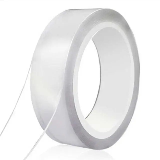 Double Sided Magic Transparent Reusable Waterproof Easy Use Tape Home Accessories Useful Multipurpose Tapes - STEVVEX Gadgets - 739, Double Sided Reusable Tape, Double Sided Transparent Tape, Double Sided Magic Tape, Double Sided Tape, Double Sided Waterproof Tape, Home Accessories, Multipurpose Tape, Reusable Tape, Reusable Tapes, Reusable Waterproof Tape, Tape, Tapes, Waterproof Tape - Stevvex.com