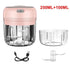 Durable Electric Food Crusher Mini Garlic Press Garlic Crusher Vegetable Chopper For Kitchen Crushed Garlic Crushed