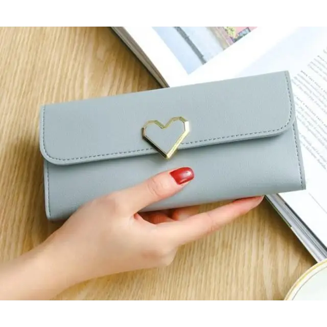 Durable Purses Luxury Love Heart Wallets For Ladies And Girls Smart Money Pocket, Card Holder Female Wallets And Phone Clutch Bag - ALLURELATION - 575, Bags, Bags for Girls, Bags for Ladies, Birthday Gift, Card Holders Girl Handbag, Clutch Bag, Clutches, Designer Female Bags, Gift Bags, Hot sale Bags, Luxury Bags, Luxury Love Heart Wallets, Matching Bags, Modern Bags, Pocket Card Holder, Vintage Style Bags - Stevvex.com