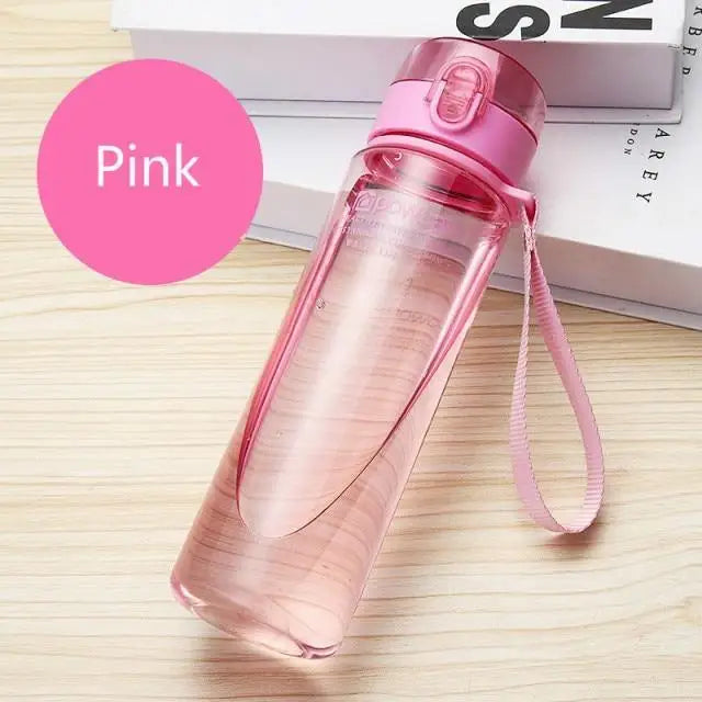 Durable Sports Cup Couple Water Cup Plastic Portable Drink Bottle Tarvel Outdoor Rope Water Bottle Juice Milk Cup