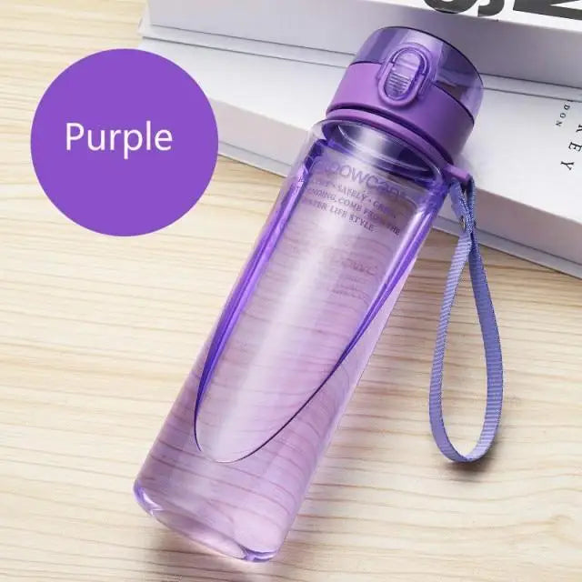 Durable Sports Cup Couple Water Cup Plastic Portable Drink Bottle Tarvel Outdoor Rope Water Bottle Juice Milk Cup