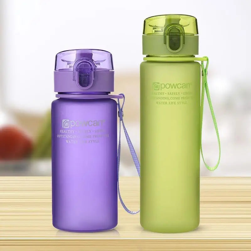 Durable Sports Cup Couple Water Cup Plastic Portable Drink Bottle Tarvel Outdoor Rope Water Bottle Juice Milk Cup