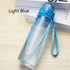 Durable Sports Cup Couple Water Cup Plastic Portable Drink Bottle Tarvel Outdoor Rope Water Bottle Juice Milk Cup