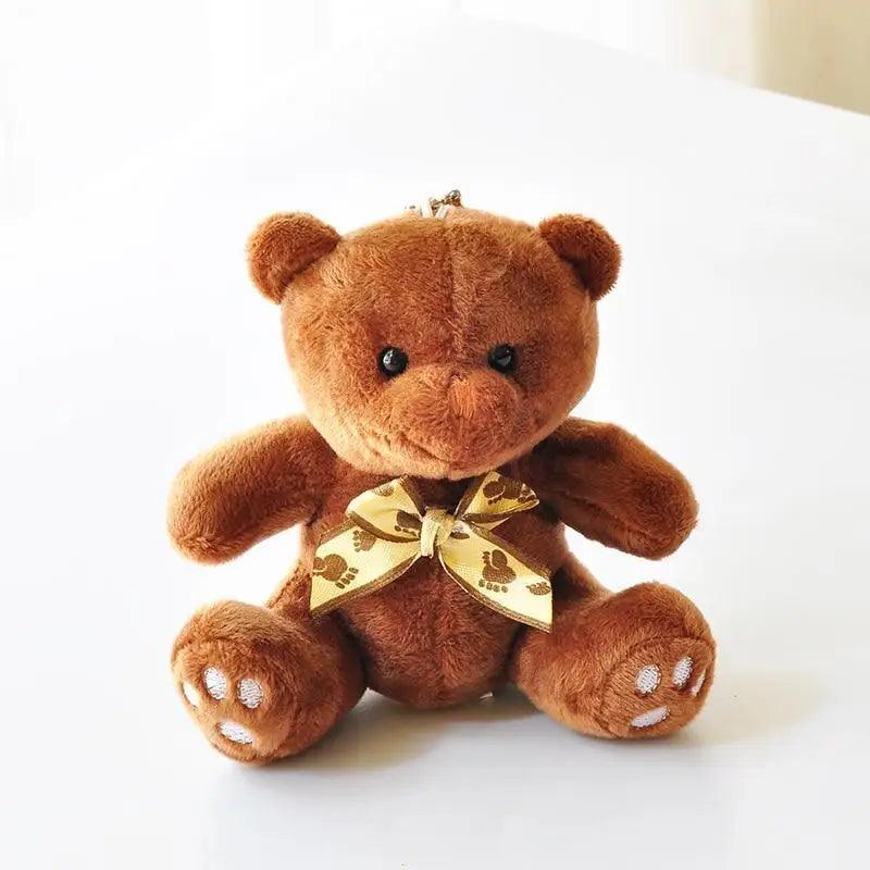 Durable Teddy Bears Stuffed Toys Small Plush Dolls Animal Soft Fluffy Baby Pendant Gift Kids Picnic/Wedding Favor/Baby