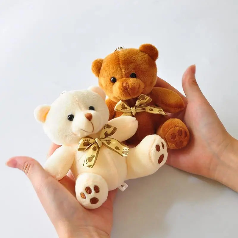 Durable Teddy Bears Stuffed Toys Small Plush Dolls Animal Soft Fluffy Baby Pendant Gift Kids Picnic/Wedding Favor/Baby