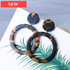 Elegant Geometric Acrylic Fashion Statement Drop Perfect Earrings For Women Vintage Resin Oval Modern Round Dangle Earring 2020 Brincos Wedding Jewelry