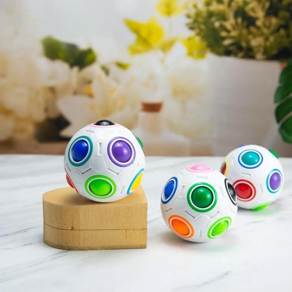 Educational Small Antistress Cube Rainbow Ball Puzzles Magic Stress Reliever Football Learning Fun Toys For Children And Adult - STEVVEX Pet - 727, antistress toys, Ball Puzzles, Educational Toys, Fun Toys, kids toys, Learning Fun Toys, Learning Toys, Magic Ball, Magic Cube, magic puzzle ball, Puzzles, Rainbow Ball Cube, Small Antistress Cube, small antistress toys, stress reliever toys, stress toys - Stevvex.com