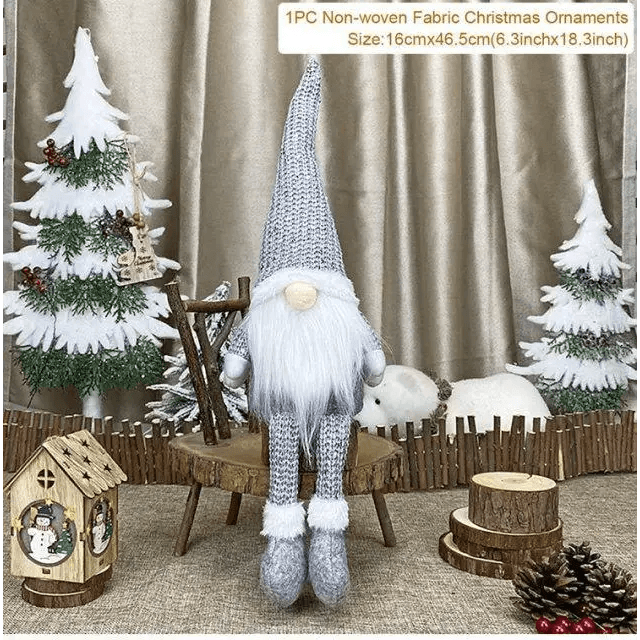 Elegance Christmas Faceless Doll Merry Christmas Decorations For Home Cristmas Ornament New Year Gift - 3 - ALU93249OPQ