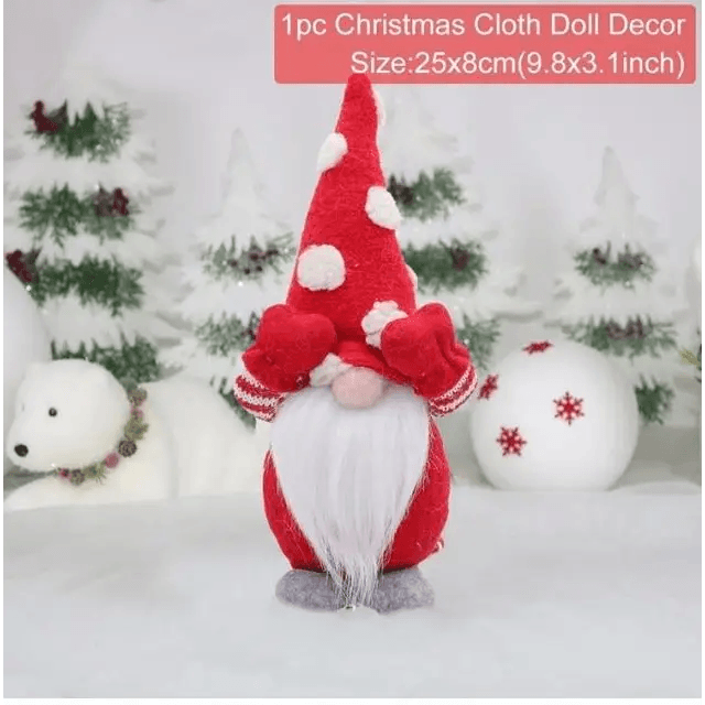 Elegance Christmas Faceless Doll Merry Christmas Decorations For Home Cristmas Ornament New Year Gift - 10 - ALU93249OPQ