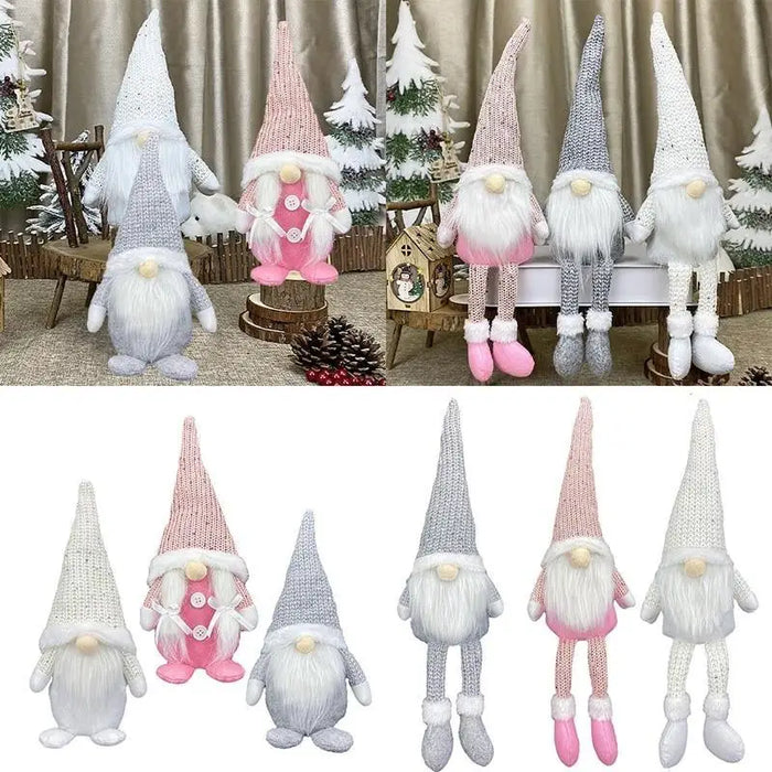 Elegance Christmas Faceless Doll Merry Christmas Decorations For Home Cristmas Ornament New Year Gift - ALU93249OPQ