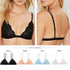 Elegance Lace Thin Triangle Bra For Women Wireless Lingerie Transparent Solid White/Black - ALLURELATION - 570, attractive Bra, Best Selling ladies Undergarments, Bra, Bra for Girls, Bra For Ladies, Bra for Women, Bridal Under garments set, Elegance Undergarments, Fancy Bra, High Quality Bra, Lace Thin Triangle Bra, Ladies Undergarments, Luxury Bra, skin friendly bra, Trendy Triangle Bra, Wedding Bra set, wireless Lingerie Underwear - Stevvex.com