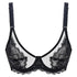 Elegance Transparent Bras For Women Ultra Thin Lace Bralette Underwire Push Up Plus Big Size Top Summer 34 36 38 40