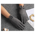 Elegant Black Winter Women Outdoor Warm One Size Gloves Fashionable Cute Bow Style Casual Gloves For Women - STEVVEX Fashion - 717, black gloves, bow gloves, casual gloves, comfortable gloves, cycling gloves, fashion gloves, gloves, gloves for girls, gloves for winter, gloves for women, new design gloves, soft gloves, stylish gloves, velvet gloves, warm gloves, winter gloves, women gloves - Stevvex.com