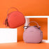 Elegant Cute Geometrical Women Handbag Soft PU Leather Women’s Crossbody Messenger Bags Round Ladies Shoulder Bag