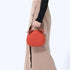 Elegant Cute Geometrical Women Handbag Soft PU Leather Women’s Crossbody Messenger Bags Round Ladies Shoulder Bag