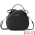 Elegant Cute Geometrical Women Handbag Soft PU Leather Women’s Crossbody Messenger Bags Round Ladies Shoulder Bag