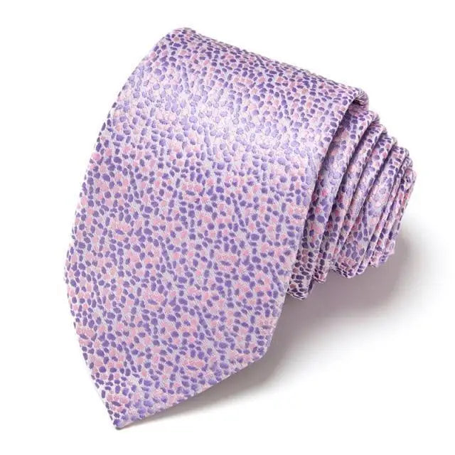 Elegant Fashion Flower Classic Design Neckties For Men Business Formal Suit Office Men Necktie Modern Patterned Formal